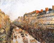 Camille Pissarro Boulevard Montmartre oil painting artist